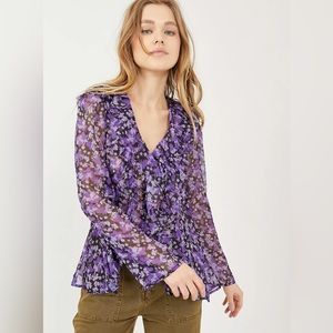 Free People Nina Floral Top